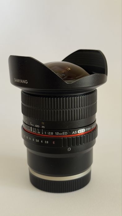 Samyang 12mm f 2.8 fisheye
