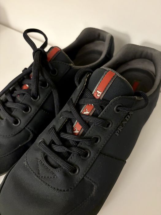 Prada Nylon Tech Sneakers