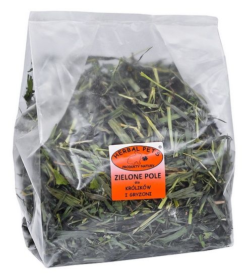 Zdrowy przysmak dla gryzoni i królików - Herbal Pets Zielone pole 300g