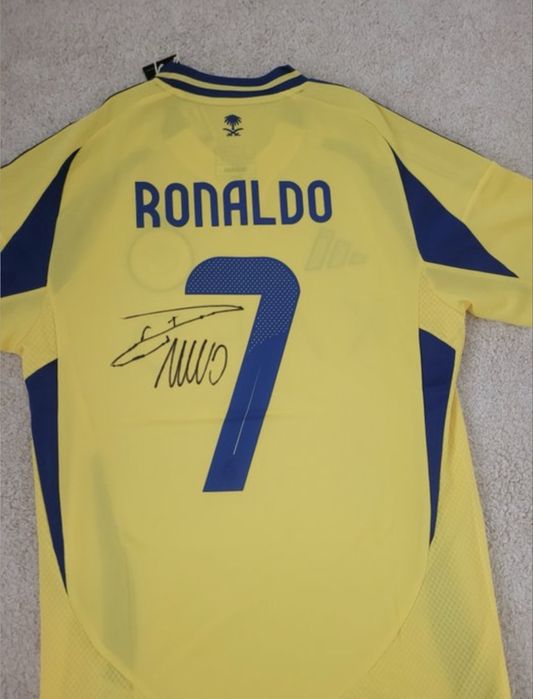 Cristiano Ronaldo - Camisola Assinada - Al Nassr