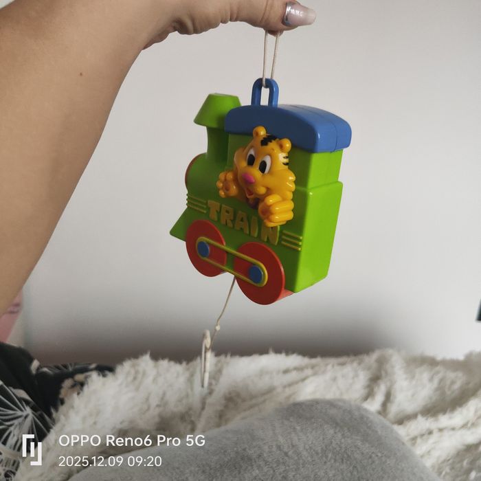 Pozytywka chłopieca ciuchcia