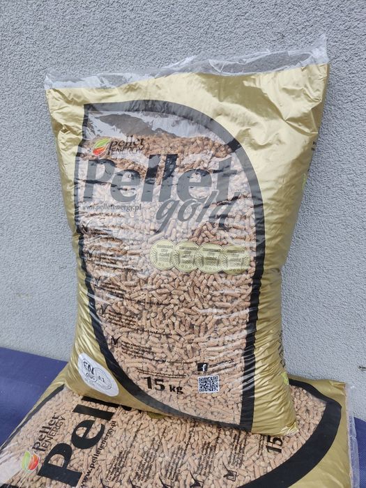 Oryginalny Pellet GOLD Certyfikowany ENplus A1 mega jakość Dostawa Gratis
