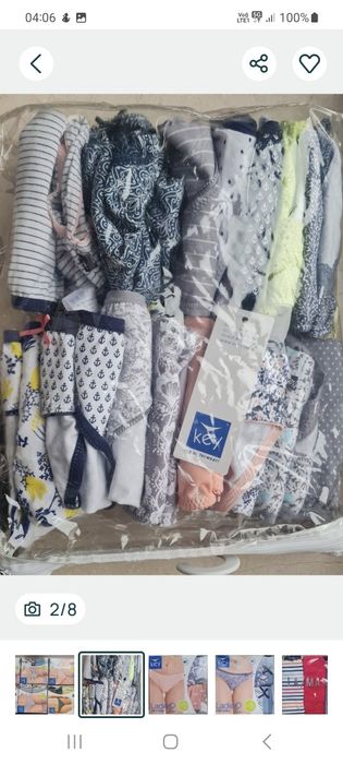 Majteczki bawełniane