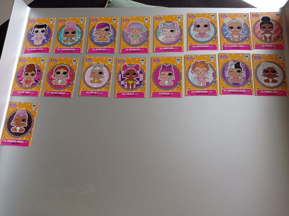 Cromos da Lol Surprise