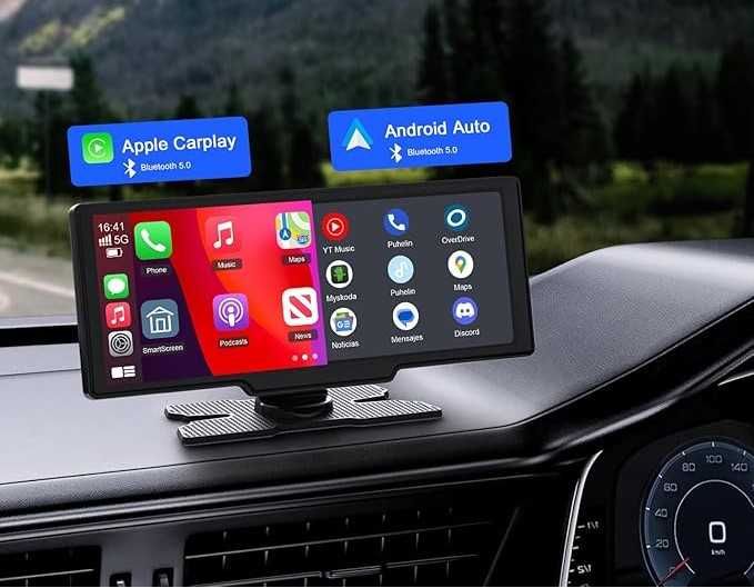CarPlay bezprzewodowy system z kamerą cofania