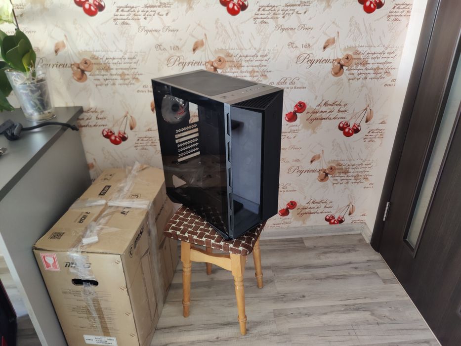 Корпус для пк компьютера MSI MPG GUNGNIR 110R + кулера