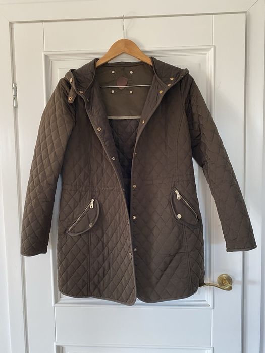 Kurtka Massimo Dutti S XS khaki zielona