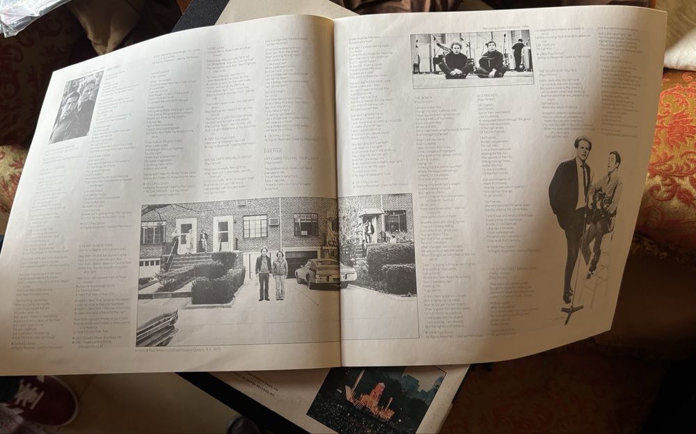 Lp - Simon and Garfunkel - The Concert in Central Park, com Libreto