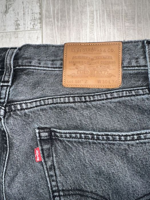Джинси Levi’s 551z Authentic Straight W30 L34 — Стан ідеал (Оригінал)