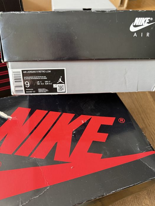 кросівки — Nike Air Jordan 11 Retro Low "Legend Blue",