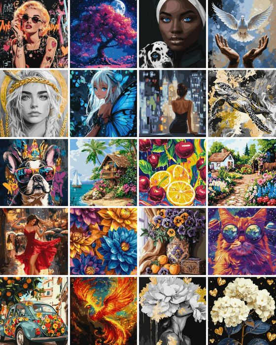 Картини за номерами Картини по номерам