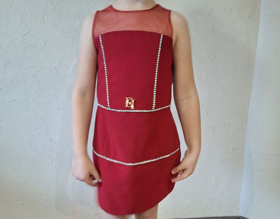 Sukienka dla dziewczynki Elisabetta Franchi  oryginalna  116