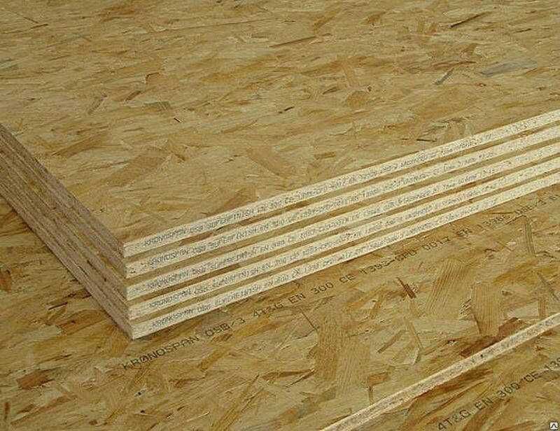 Плита ОСБ 3 Кроноспам 12мм, різні розміри, мінвата, профіль