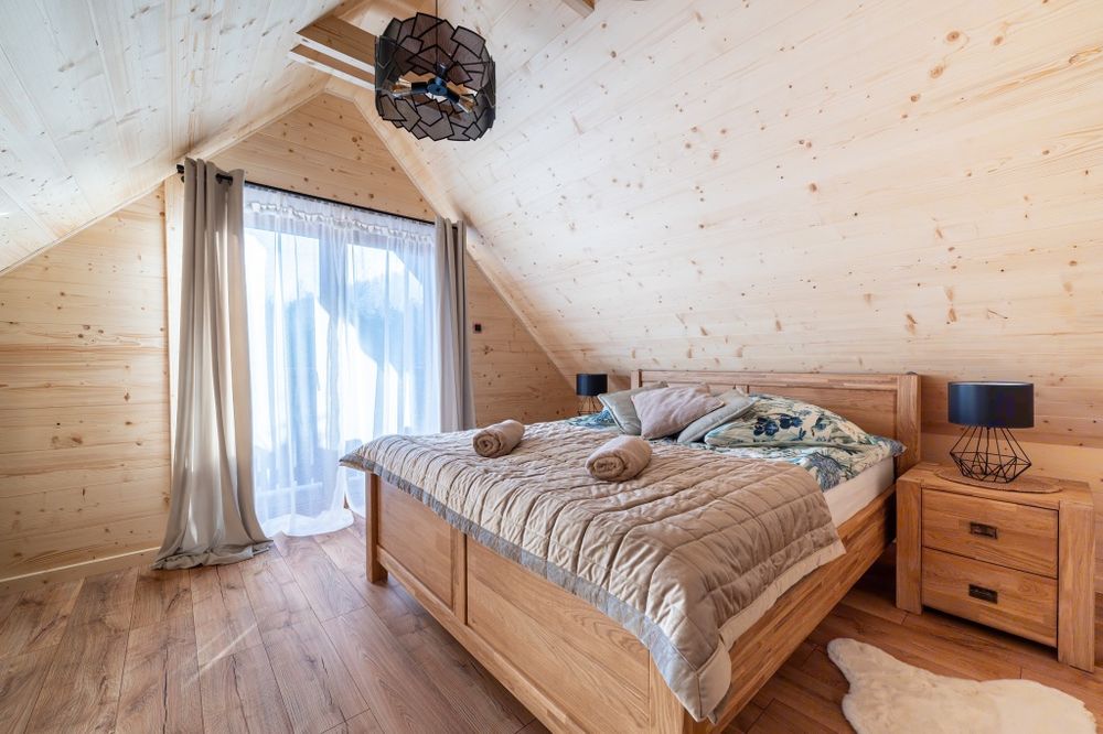 Karkonoski Klimat - domek z bali z dostępem do jacuzzi i sauny.