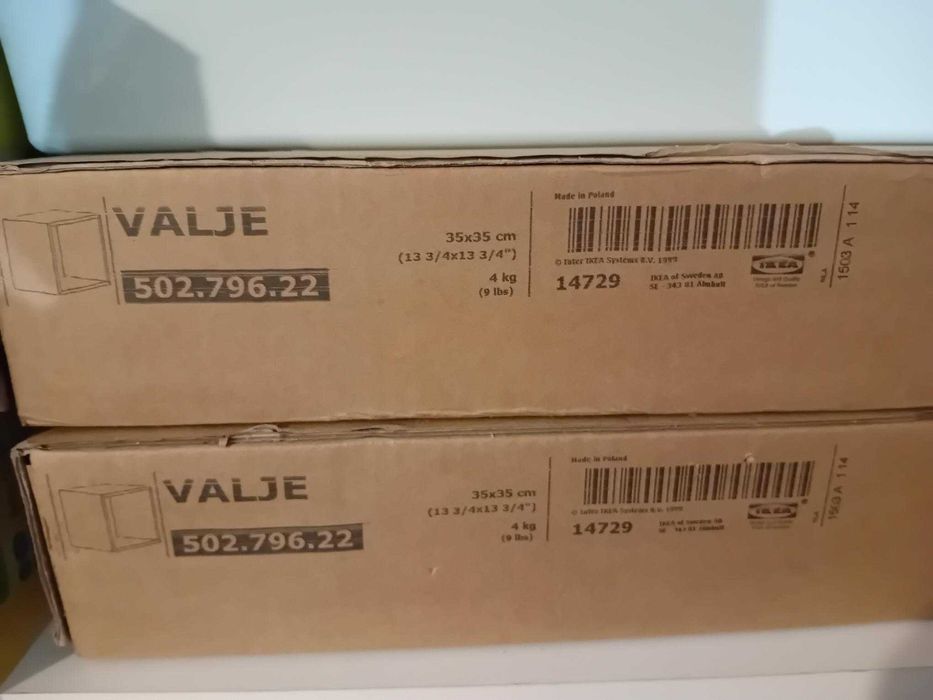 2 Estantes cubo IKEA 35x35