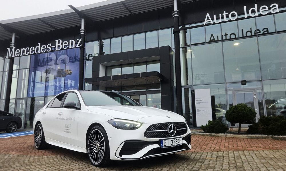 Mercedes-Benz Klasa C Mercedes C 300 4MATIC AMG Premium Plus | Bez Przebiegu | Head-Up