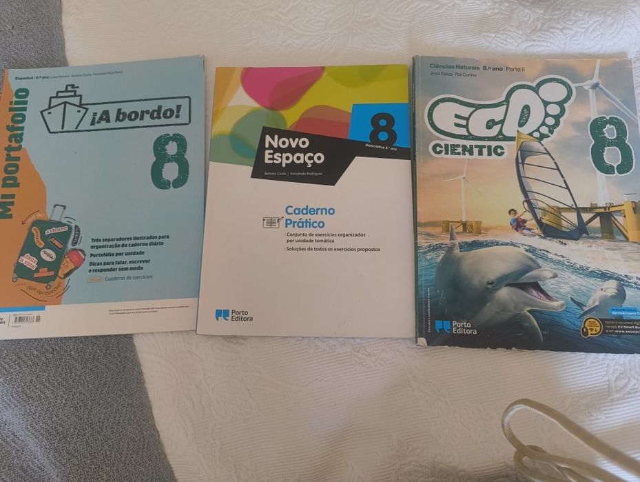Manuais escolares - 8 ano