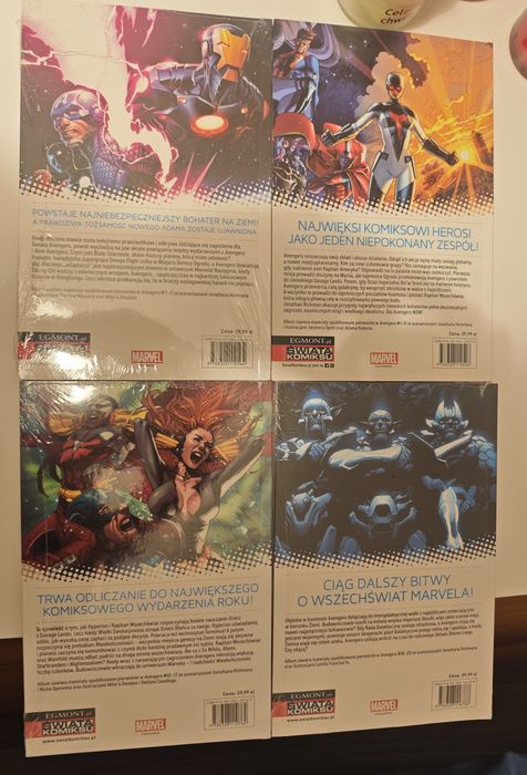 Komiks Avengers Marvel Now tomy 1-4