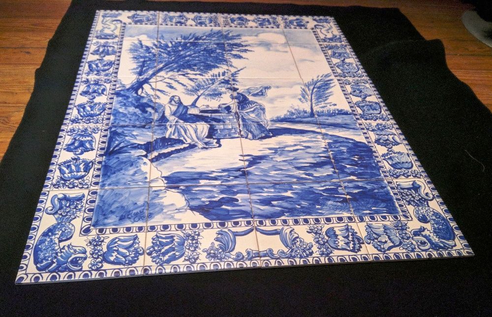 Painel Azulejos Nelson Cruz