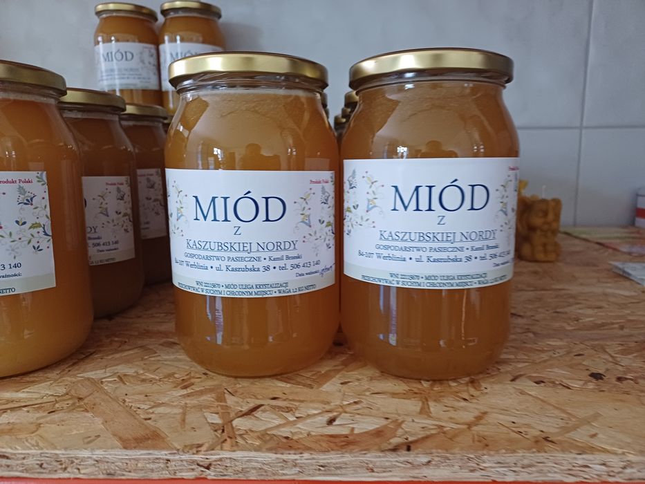 Miód z własnej pasieki