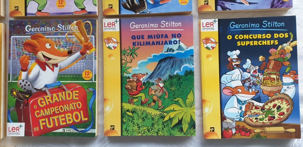 Livros Geronimo Stilton