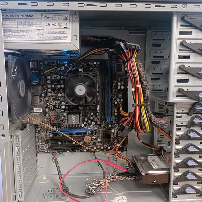 Komputer AMD Phenom X2 550 2x3,1GHz 12GB RAM 500GB HDD Windows10 Komp3