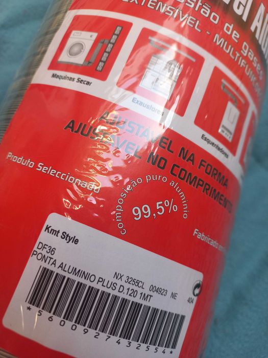 Tubo de exaustor extensivel novo