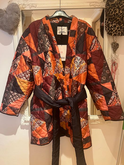 Naoko kimonowa pikowana patchworkowa