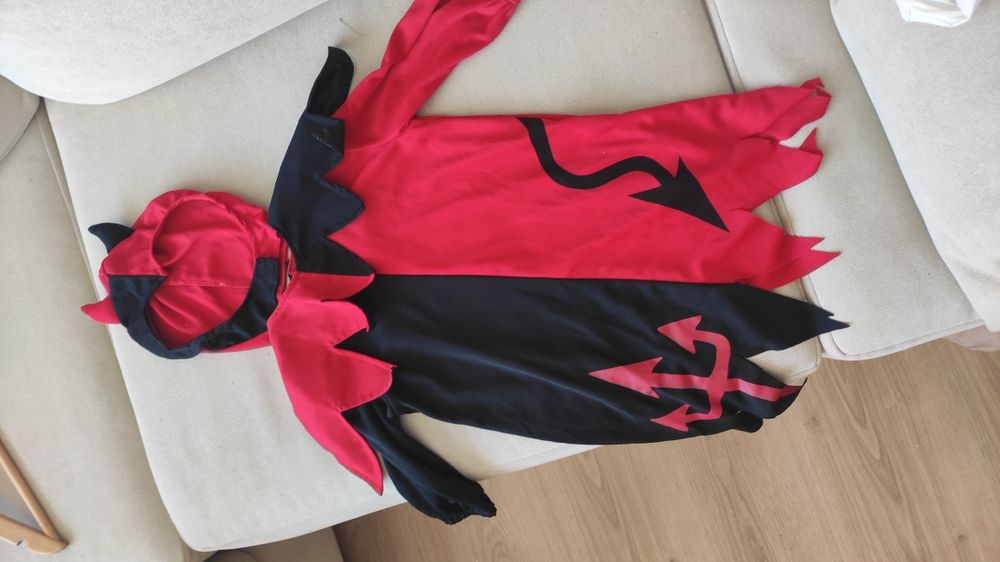 Fantasia de Halloween diabrete