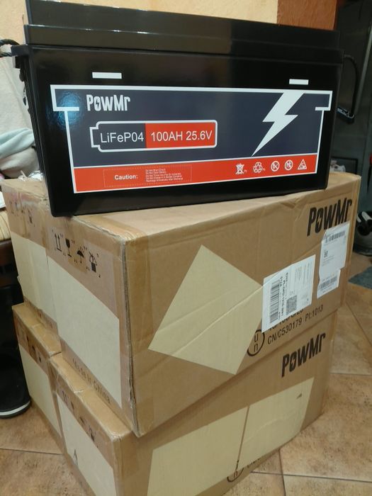 Акумулятори PowMr LiFePO4 25.6V 100Ah