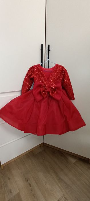 Червона сукня красное платье 104-110