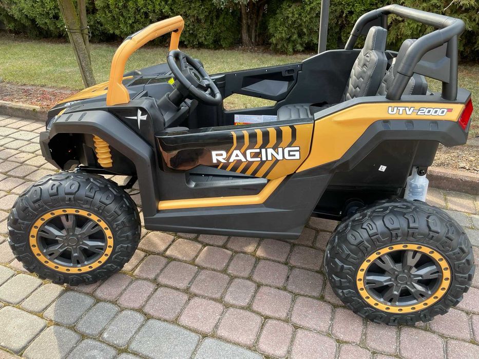 Dwuosobowe Auto na akumulator 24V samochód dla 2 dzieci Buggy + Pilot