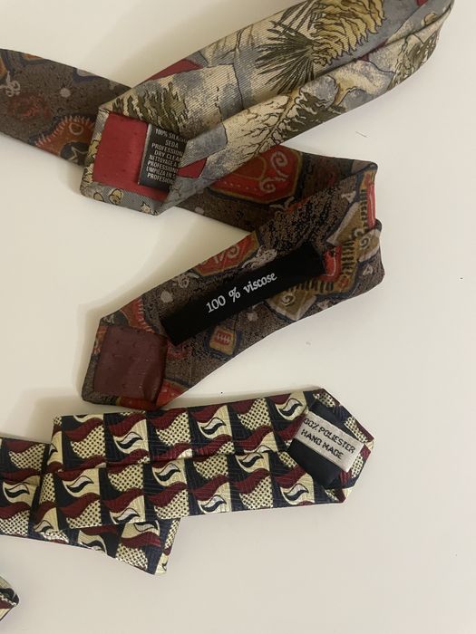 Conjunto 3 gravatas vintage