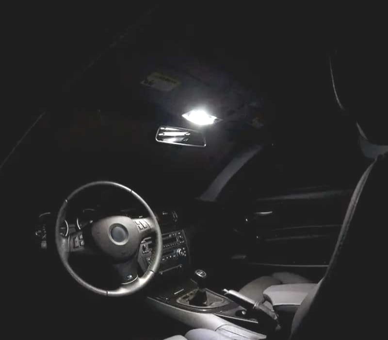 KIT COMPLETO DE 19 LAMPADAS LED INTERIOR BMW 1 SERIE E82 COUPE 120I 125I 135I 120D 123D 1 M 07-13