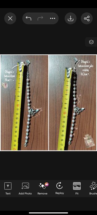 Coquette bransoletka handmade