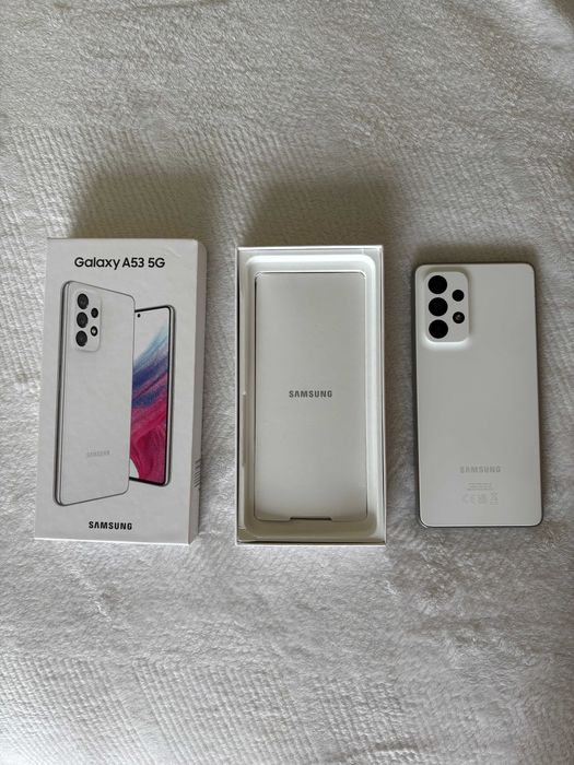 Smartfon Samsung Galaxy A53 5G 6/128GB - biały
