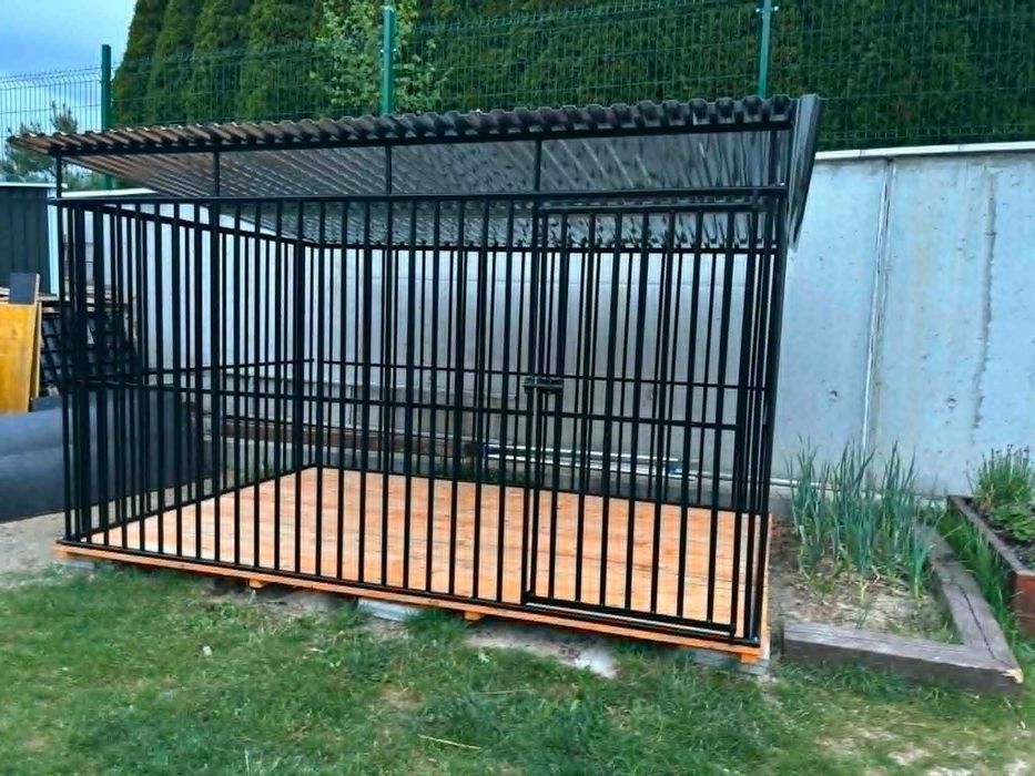 Kojec dla psa * wybieg-zagroda-kojec zewnętrzny.