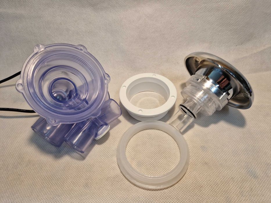 Dysza hydromasażu LED D 95 mm 8 kolorów