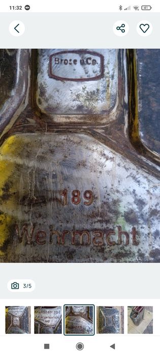 Kanister Wermacht 1943r