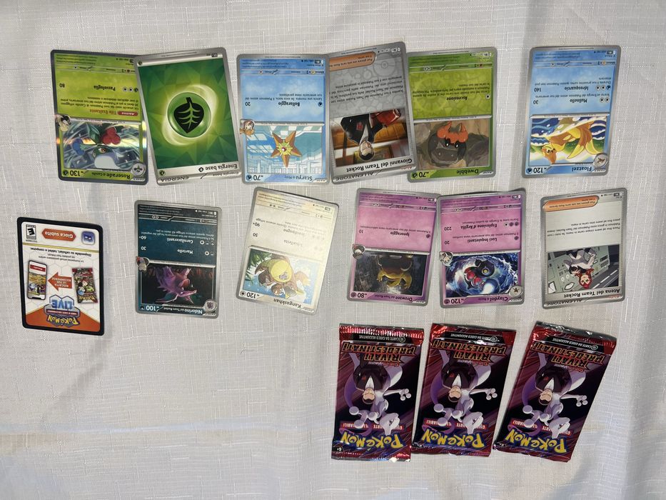 Karty pokemony dwie paczki za 5 zl