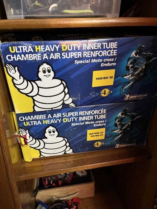 Camaras de ar Michelin reforçada 18” e 21”