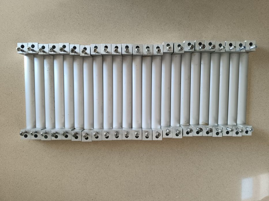 Conjunto puxadores para portas e armários cor prata