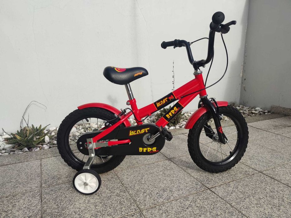 Bicicleta Criança Roda 14'' 4-6 Anos Blast - Muito Bom Estado