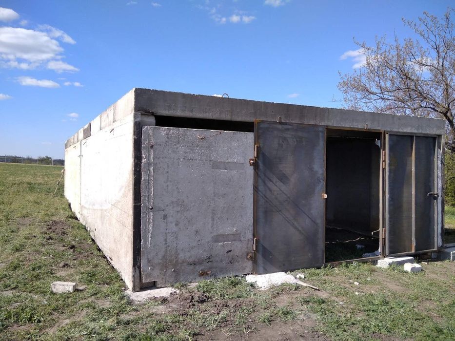 Гараж бетонний збірний БЕЗ МІСЦЯ блок кімнати БМЗ Доставка Монтаж