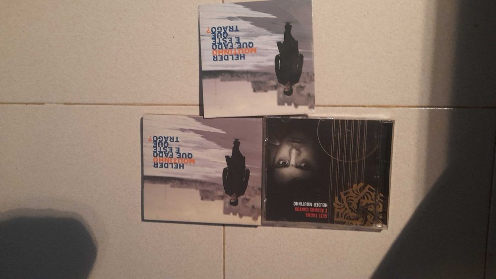 Conjunto 3 CDS Originais Helder Moutinho Fado