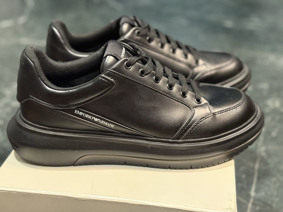 Кеди ботинки Emporio Armani