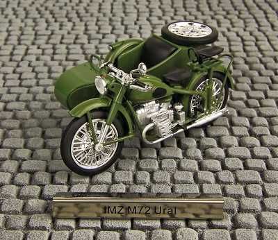 М-72 "Урал" (1941) - серия "Мото легенды СССР", №1 (ДеАгостини)
