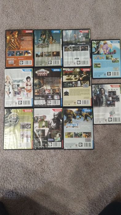 Продам ігрові диски X Box 360 ціна за все