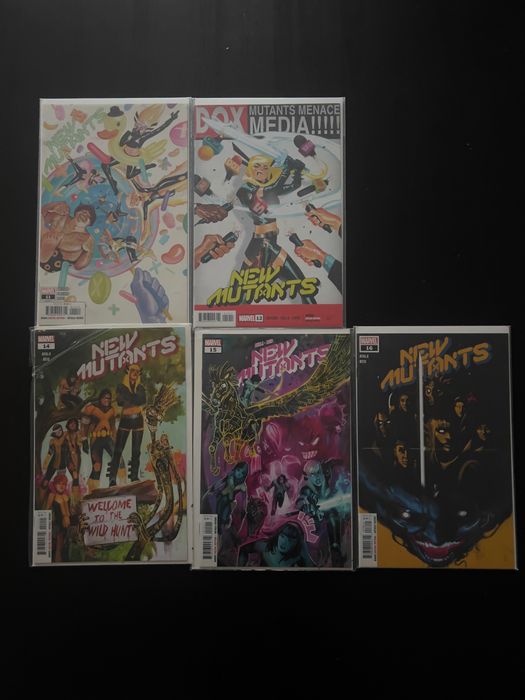 Komiksy z serii New Mutants