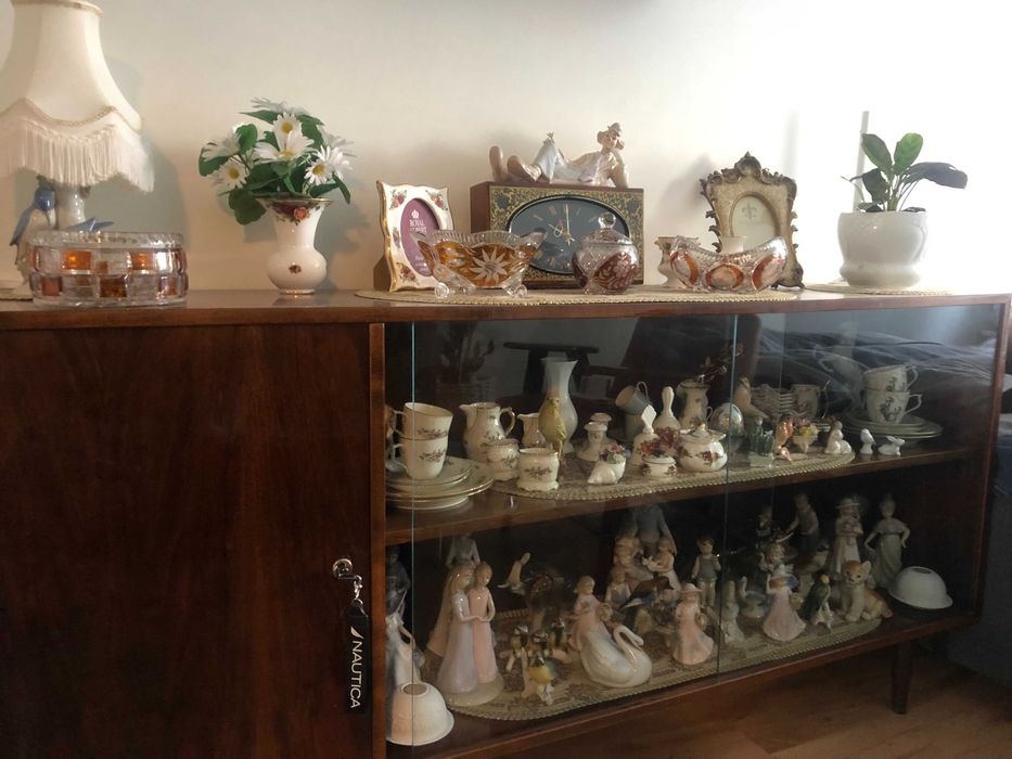 Komoda PRL jamnik szafka na wysoki połysk vintage stan idealny antyk